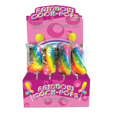 Rainbow Cock Pop (12 Stk.)