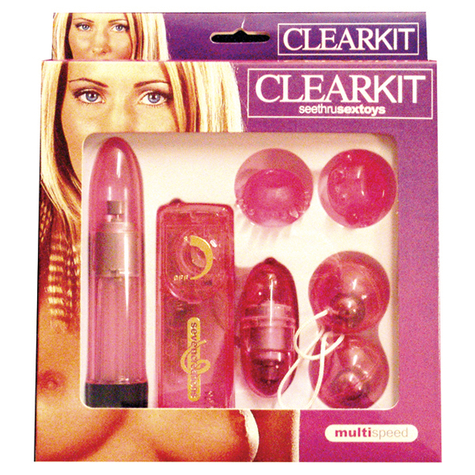 Clearkit Seethru Pink-Transp. (5 Stk.)