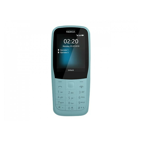 Nokia 220 4g Dual Sim Blå