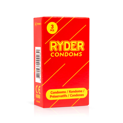 Ryder Kondomer - 3 Stk.