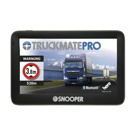 snooper truckmate pro s5100 navigationssystem til lastbiler