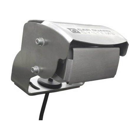 Carguard Rav-M Mini-Shutter-Bagkamera, 700tvl, 118°, Sølv, 9-32v, Pal