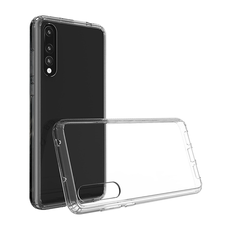 Huawei Original Silicon Case Huawei P20 Gennemsigtig Cover Protector