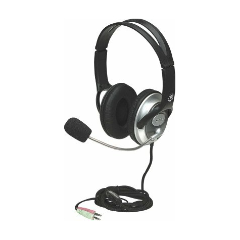 Manhattan Classic Stereo Headset Med Fleksibel Mikrofon Og Høj Lydkvalitet