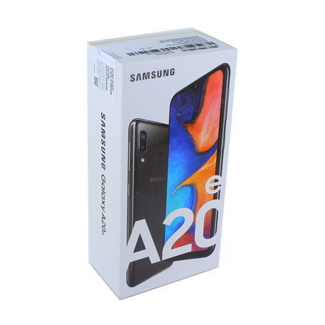 Samsung A202f Galaxy A20e Original Kasse Kassen Med Tilbehør Uden Enhed