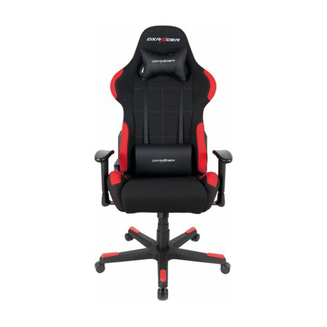 Dxracer Gaming Chair, F-Series, Formula, Stofnet, Sort-Rød