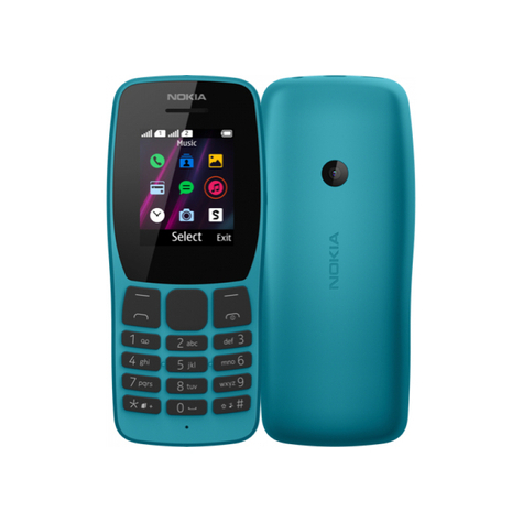 Nokia 110 Dual-Sim Blå