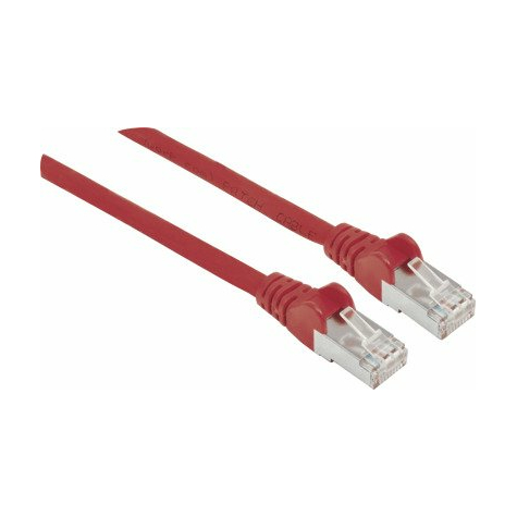 intellinet-netværkskabel, cat6a-st., cat7-kabel, cu, s/ftp, lsoh, 0,5 m, rød