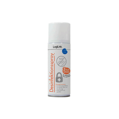 Logilink Desinfektionsmiddel Spray F Flhen 200ml (Rp0018)