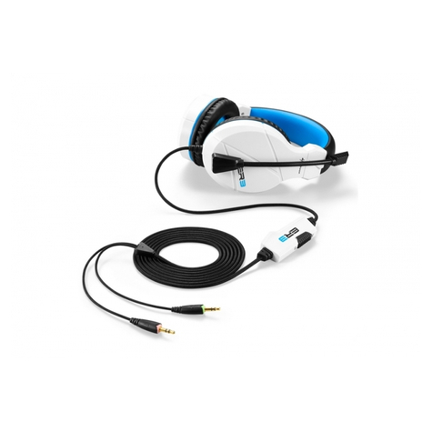Sharkoon Headset Rush Er3 Hvid 404495101021802