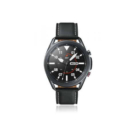 Samsung Galaxy Watch3 (R845) 45 Mm Lte, Rustfrit Stål, Mystic Black