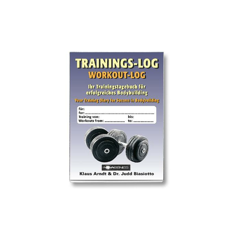 Novagenics Training Log / Workout Log - Klaus Arndt & Dr. Judd Biasiotto