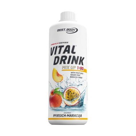 best body nutrition vital drink, 1000 ml flaske