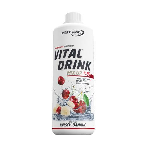 best body nutrition vital drink, 1000 ml flaske