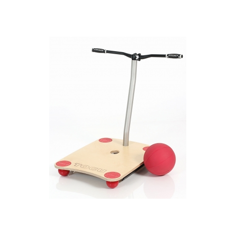 Togu Bike Balance Board Classic, Træfarvet Med Rødt