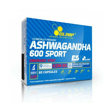 Olimp Ashwagandha 600 Sport, 60 Kapsler