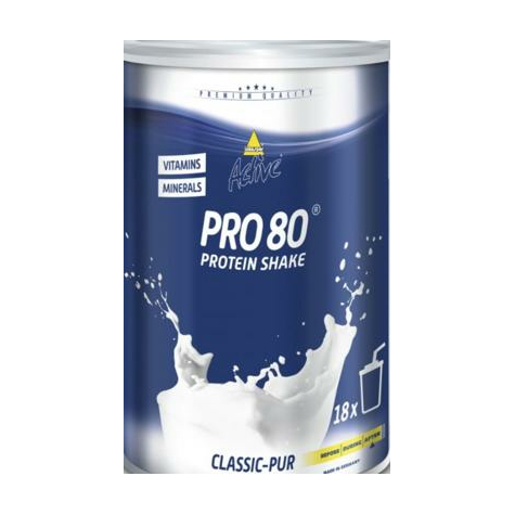 Inkospor Aktivt Protein 80, 450 G, Classic-Pur