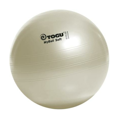 Togu Myball Soft, 55 Cm, Pearl-Weiruby Rød/Anthracit