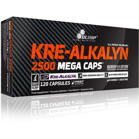 Olimp Kre-Alkalyn 2500 Mega Caps, 120 Kapsler