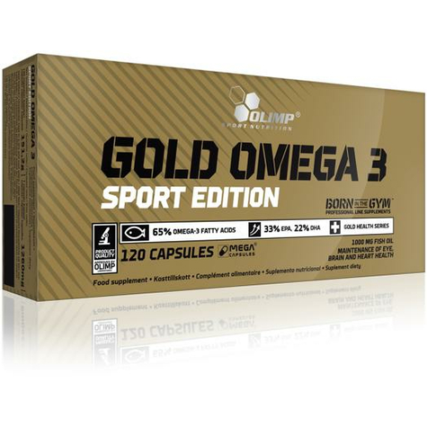 Olimp Gold Omega 3 Sport Edition, 120 Kapsler