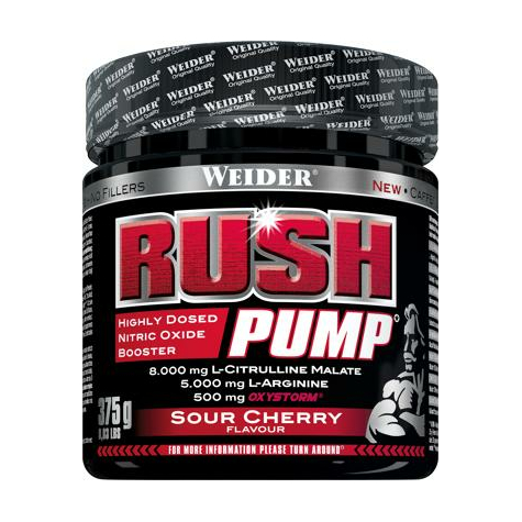 Joe Weider Rush Pump, 375g Dåse, Sur Kirsebær