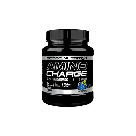 Scitec Nutrition Amino Charge, 600 G Dosis, Blå Hindbær