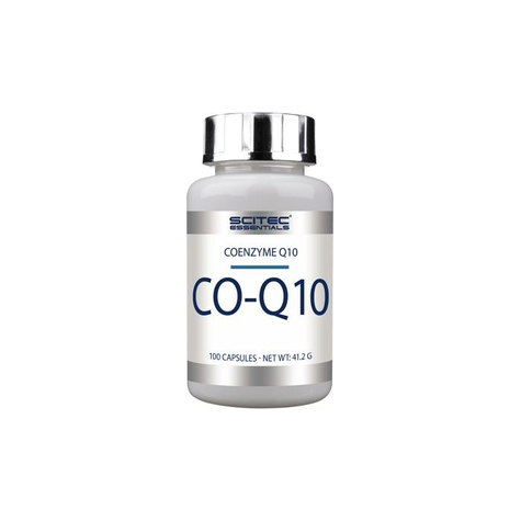 Scitec Essentials Co-Q10, 10 Mg, 100 Kapsler Dosis