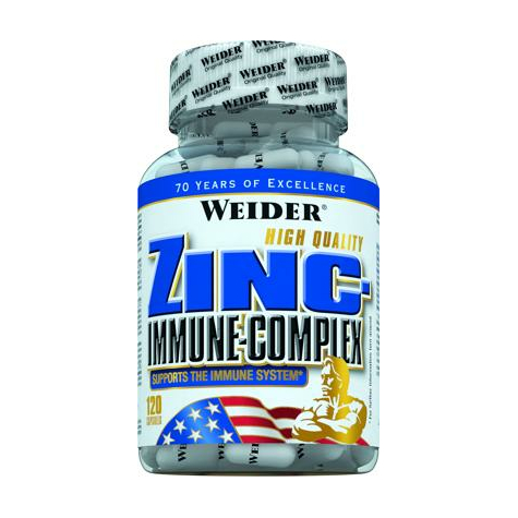 Joe Weider Zinc Immune Complex, 120 Kapsler