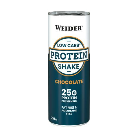 Joe Weider Low Carb Protein Shake, 24 X 250 Ml Dåser