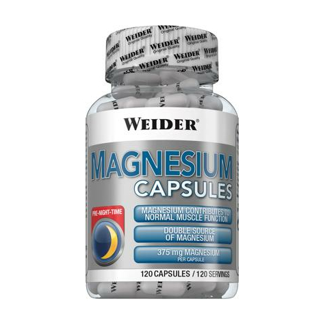 Joe Weider Magnesium Caps, 120 Kapsler Kan
