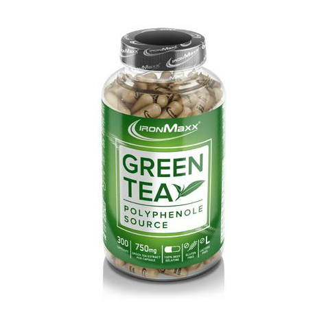 Ironmaxx Grøn Te, 300 Kapsler Dåse