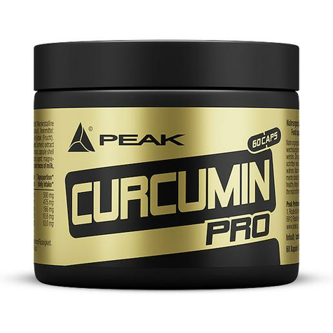 Peak Performance Curcumin Pro, 60 Kapsler Dosis