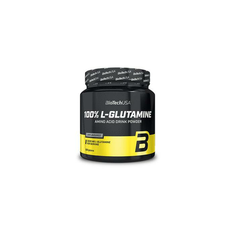Biotech Usa 100% L-Glutamine, 500 G Can
