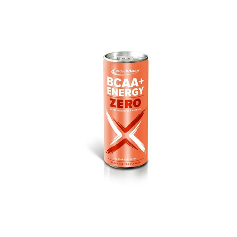 Ironmaxx Bcaa + Energy Drink Zero, 24 X 330 Ml Dåse (Depositum)
