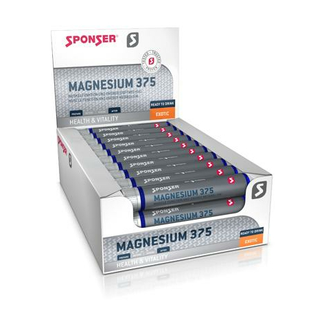 Sponser Magnesium 375, 30 X 25ml Ampuller, Eksotisk