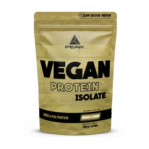 Peak Performance Vegansk Proteinisolat, 750 G Pose
