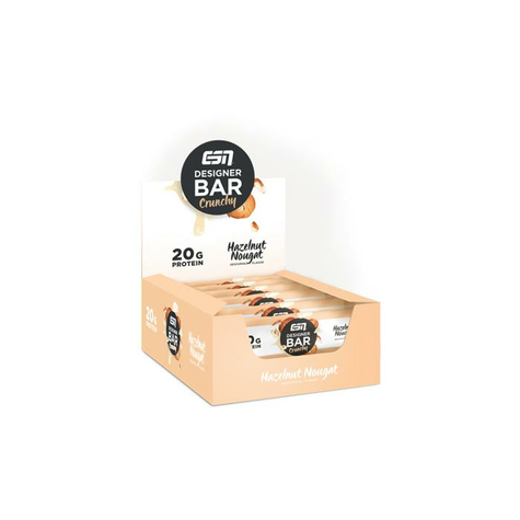 Esn Designer Bar Crunchy Box, 12 X 60 G Barer