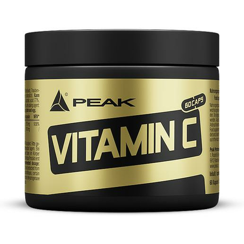 Peak Performance Vitamin C, 60 Kapsler Dosis