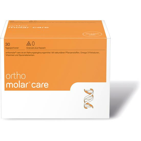Orthomed Orthomolar Care, Granulat/Kapsler, 30 Daglige Portioner