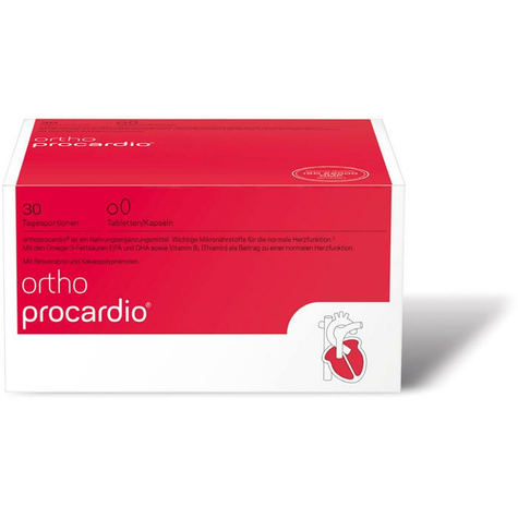 Orthomed Ortoprocardio, 30 Daglige Portioner