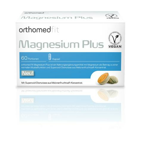 Orthomed Fit Magnesium Plus, Kapsel, 30-60 Daglige Portioner