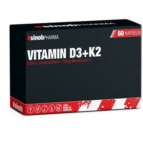Blackline 2.0 Vitamin D3 + K2, 60 Kapsler