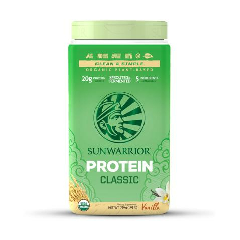 Sunwarrior Classic Protein, 750 G Dåse -Bio-