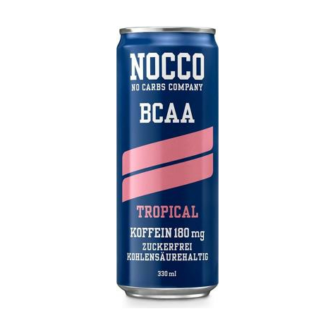 Nocco Bcaa Drink, 24 X 330 Ml Dåser (Depositum)