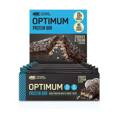 Optimum Nutrition Optimum Bar, 10 X 60/62 G Barer