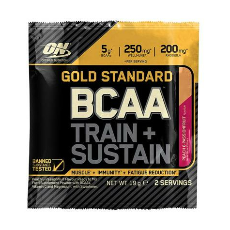 Optimum Nutrition Gold Standard Bcaa, 24 X 19 G Sachets, Strawberry & Kiwi