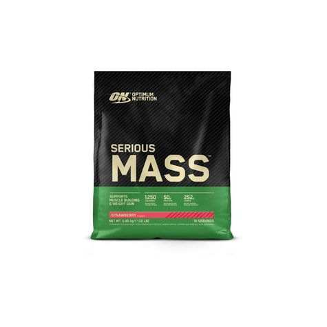 Optimum Nutrition Serious Mass, 5,45 Kg (12 Lb) Pose