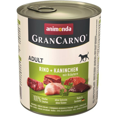 Animonda Hund Grancarno,Grancarno Ri-Kanin-Herb 800gd