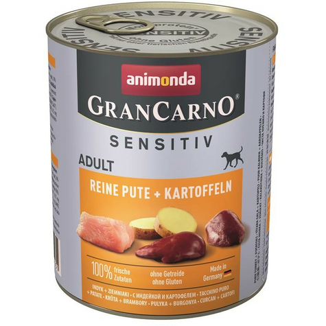 Animonda Dog Grancarno Sensitive,Carno Sensi Kalkun+Kartoffel 800gd