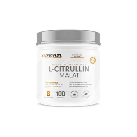 Profuel L-Citrullin Malat 2:1 Pulver, 300 G Dåse, Neutral
